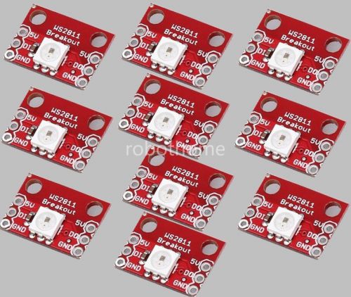 10pcs ws2812 rgb module stable rgb led breakout module for arduino brand new for sale