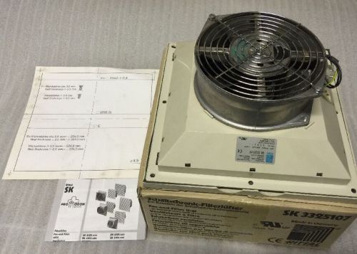 Rittal Fan And Filter Unit Ventiator, SK 3325107, SK3325107, Shipsameday#137P