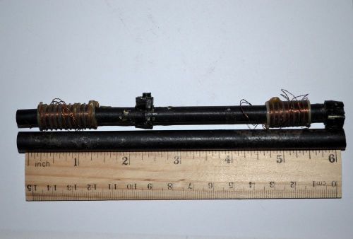 2x Large Balun Ferrite Rods with Coil 160 x 10 mm Russian Soviet USSR