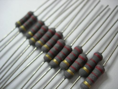 2.2kohm1w resistor 2.2k1w 2.2k-1w resistor 50pcs