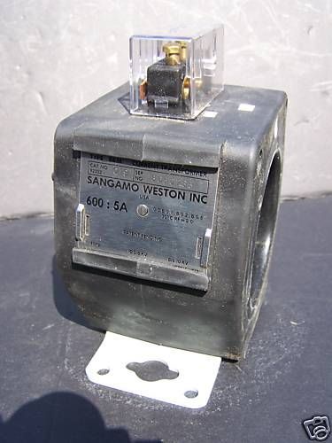 Sangamo Weston 600:5A Current Transformer 92352-019,