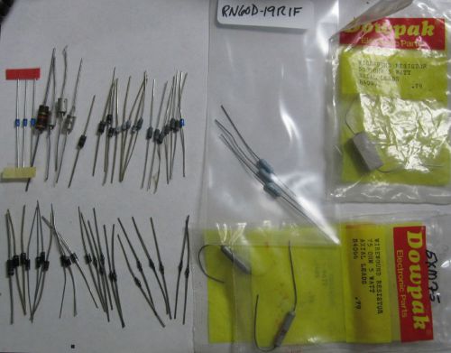 Miscellaneous Lot - Resistor - Rectifier - Diode - Lot of 51 pieces