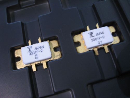 Qty 2 Fujitsu FLL300IP-2 1.8 GHz GaAs FET RF Microwave Transistor High Power NEW