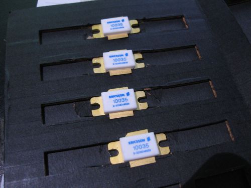 Qty 4 Ericsson PTF10035 Microwave RF MOSFET Transistor 1.9 - 2.0 GHz 30 Watt NOS