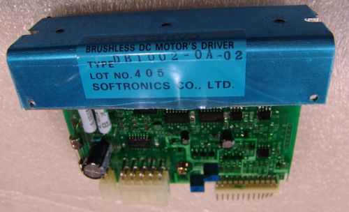 Brushless motor servo driver Softronics , DB1002-OA-02 unused