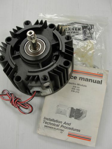 Warner brake module em-50-20 (5370-169-042) &amp; bolt kit (5371-101-007) for sale