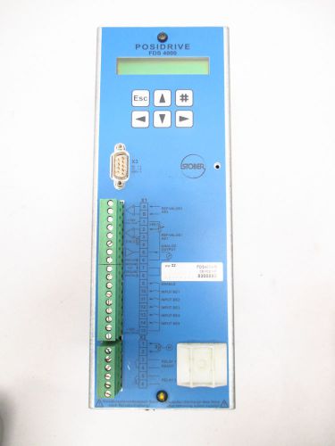 STOBER DRIVES FDS4014/B POSIDRIVE FDS4000 400V-AC 2.1A AMP 1.4KVA SERVO D430731