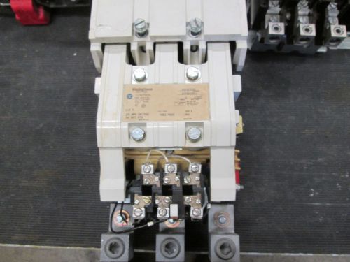 Westinghouse a201k5cac motor control starter size 5 270/300 amp 600v 480v coil for sale