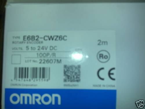 Omron E6B2-CWZ6C Rotary encoder 1000 P/R 5to24VDC