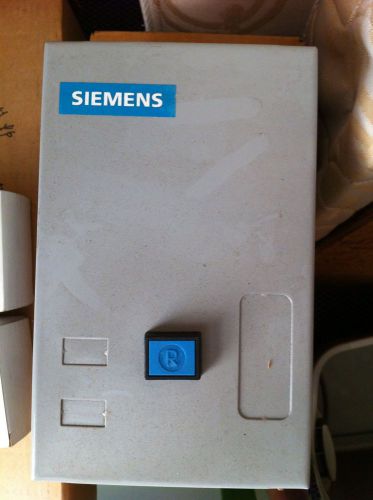 Siemens Definite Purpose Magnetic Starter And Siemens Push Button Kit NO RESERVE