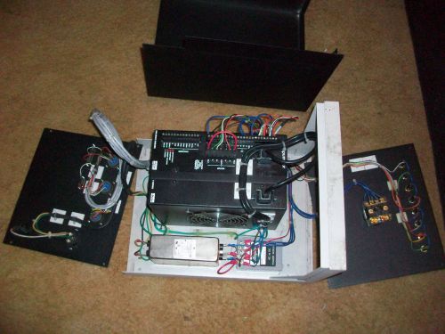 Prox switch test cabinet with parker compumotor microstep sx8-drive w/fan  more! for sale