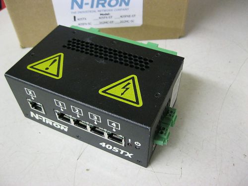 N-Tron 405TX 400 Series Industrial Ethernet Switch 5 port Din Rail Mount