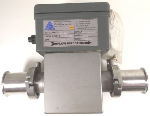Anderson inst. 1zml0500110 2in. 110v 45gpm electromagnetic flow meter  sensor for sale