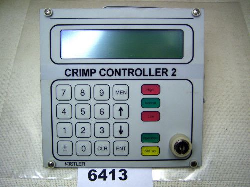 (6413) Kistler Crimp Controller 2 Monitor 5.40 551.797-001