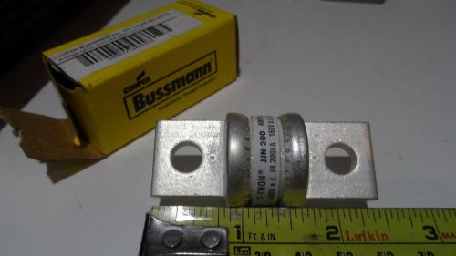 (5) 200a bussmann jjn-200 fuse class t-tron 300vac/160vdc ir 200ka/20ka fast act for sale