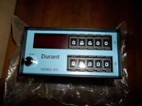 New Durant 51610-400 COUNTER SERIES 1610 DUAL PRESET CONTROL 120VAC