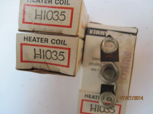 SET OF 3 CUTLER HAMMER  H 1035  , C&amp;H 1035 HEATER COILS