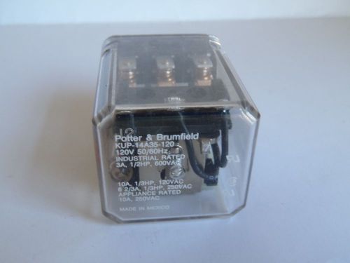 Potter &amp; brumfield kup-14a35-120 relay- pk# 030 for sale