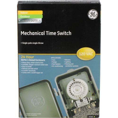 24-hour heavy duty mechanical time switch  ( ge ) for sale