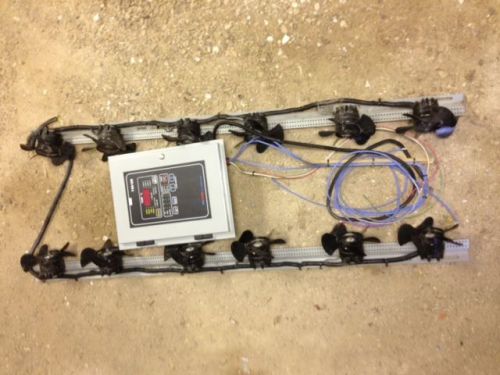 Complete dry type transformer temperature monitoring, control, &amp; cooling system for sale