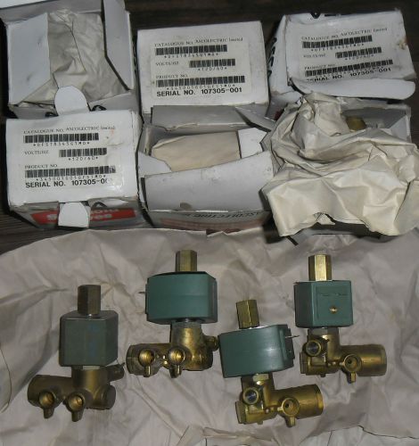 Lot of 10 asco ofst8345g1mo 120v solenoid valve for sale