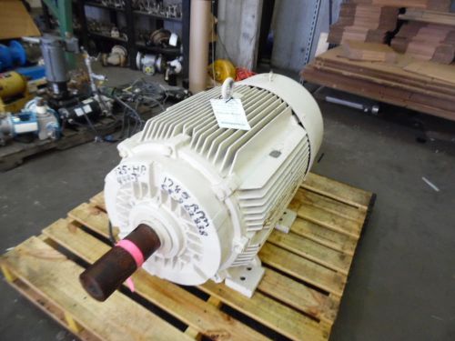 SIEMENS ENERGY EXPRESS 125HP MOTOR, FR 444T, 460V, RPM 1785, TYPE&#034; RGZESD, USED
