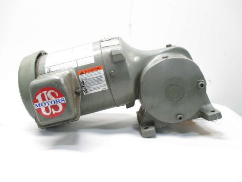 New us motors e1180 gwp unimount 125 1/2hp 230/460v 26:1 68rpm motor d416615 for sale