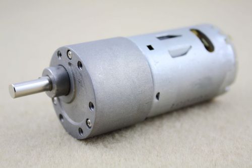 37mm 12V DC 4RPM Replacement Torque Gear Box Motor