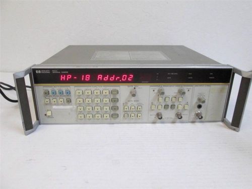 Hewlett packard hp 5335a universal counter w/option 010; option 030 &amp; option 040 for sale