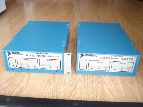 (2) NATIONAL INSTRUMENTS GPIB-120A BUS EXPANDER / ISOLATOR