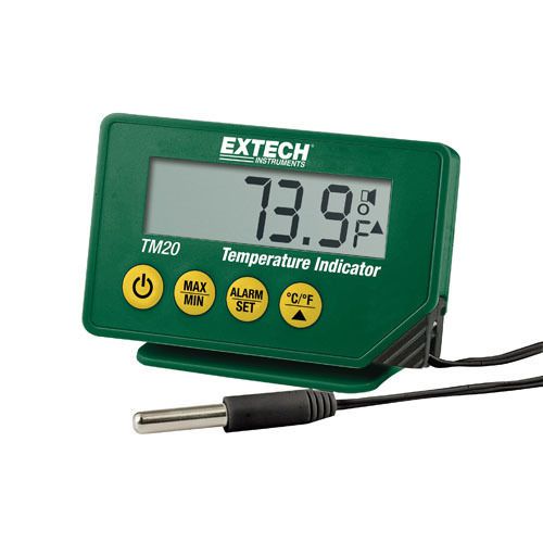 Extech tm20 temperature indicator w/probe for sale