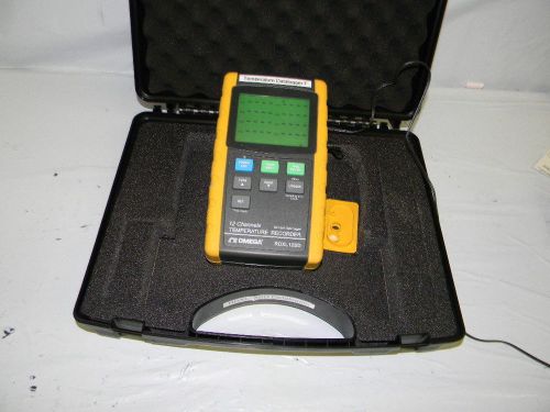 Omega RDXL 12SD 12-channel thermometer (T/C input only) with No SD card, Case