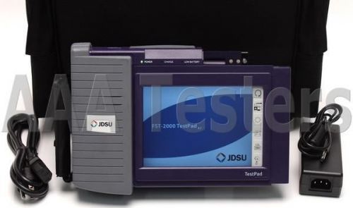 Acterna JDSU TTC FST-2000 TestPad MainFrame w/ VT100 Fiberscope FST 2000