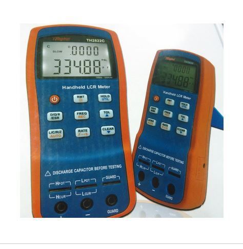 TH2822C PORTABLE handheld Pro LCR 0.3% up to 10Khz ESR METER TESTER 5-terminal