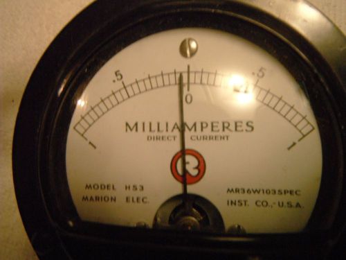 direct current milliamperes