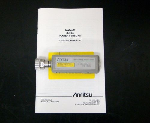 ANRITSU MA2442D 10MHz-18GHz  -67-+20dBm Power Sensor