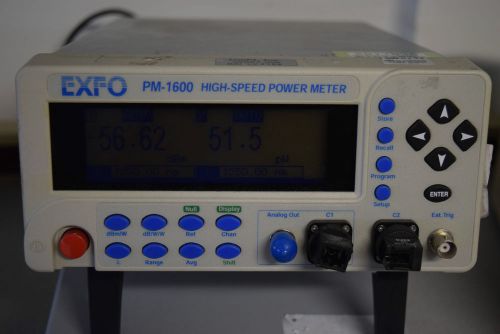 Exfo pm-1600 high-speed power meter , 800-1700nm, 9- -85dbm for sale