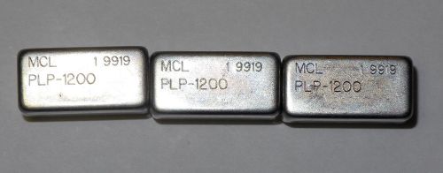 Qnty 3) Mini Circuits : MCL PLP-1200 Low Pass Filter