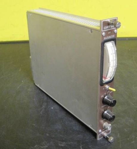 EG&amp;G Ortec Model 441 Ratemeter Rackable Module Rate Meter Plug-In EGG Used Unit