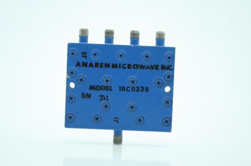 Anaren Microwave 4-way Power Splitter Combiner power divider 2-4GHz  TESTED