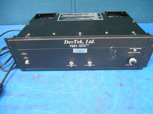 Crown techron 7521 power supply amplifier tested to full range for sale