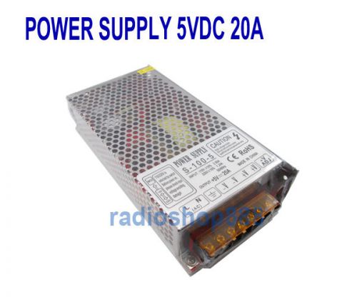 S-100-5 super stable power supply unit 100w dc 5v  20amp for sale