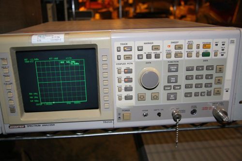 Advantest TR4135 Spectrum Analyzer, 10 kHz - 3.6 GHz