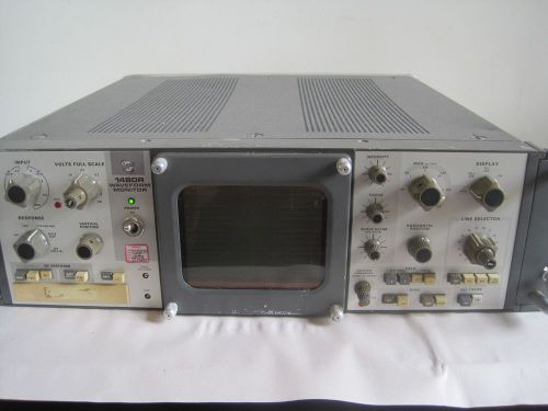 Tektronix 1480R Waveform Monitor Rack Mount ProAudio Professional Diagnostics TV