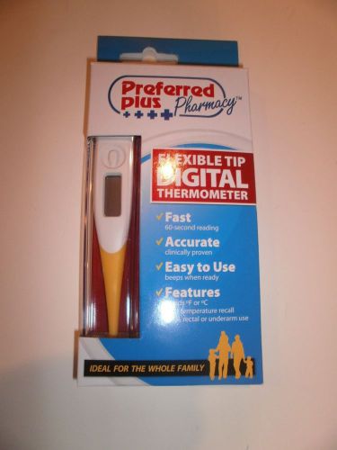 THERMOMETER DIGUTAL FLEABLE X 60 SECONDS