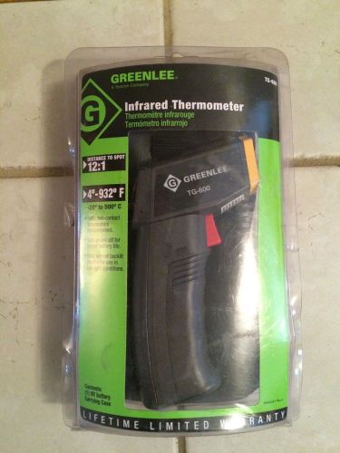 Greenlee TG-600 Infrared Thermometer NIB