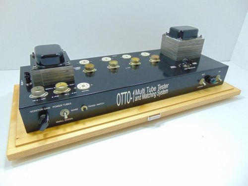 Otto-1 multi-tube tester matching system for guitar amplifiers 6l6gc 6550 el34 for sale