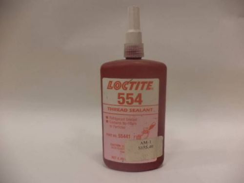 1-8.45 OZ LOCTITE THREAD SEALANT 554 PART NUMBER 55441 NEW OLD STOCK