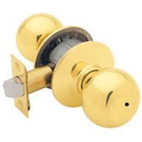 Lockset knb dr sol brs brt brs schlage lock privacy locks f40vorb605 solid brass for sale