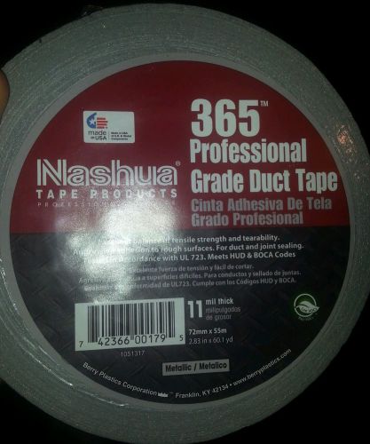 3&#034; nashua professional grade silver duct tape